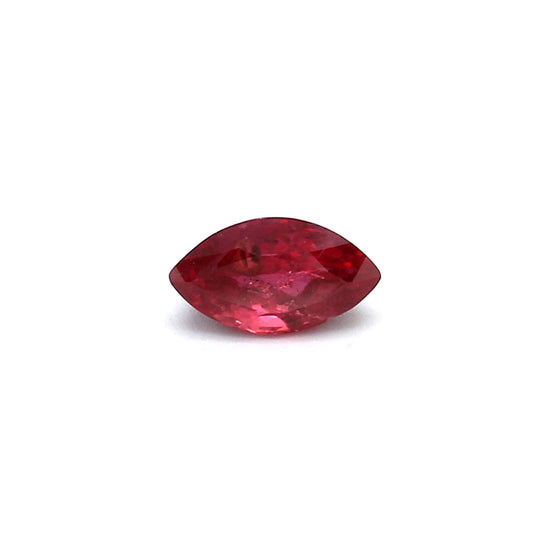 0.53ct Marquise Ruby, Heated, Thailand - 4.65 x 3.75 x 3.01mm