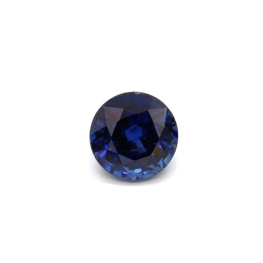 0.53ct Round Sapphire, No Heat, Madagascar - 4.61 x 4.62 x 3.07mm