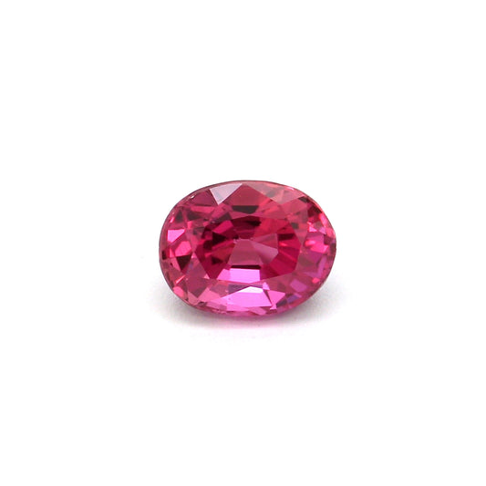 0.54ct Pink, Oval Sapphire, Heated, Thailand - 5.24 x 4.06 x 3.32mm