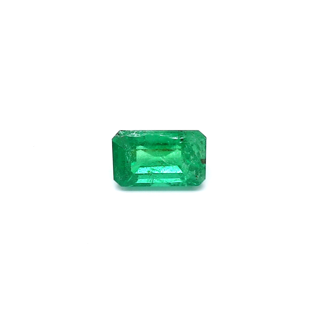 0.58ct Octagon Emerald, Minor Oil, Brazil - 6.36 x 3.87 x 3.22mm