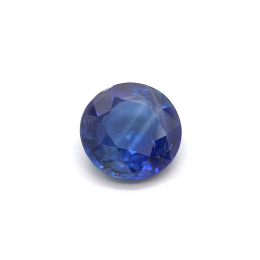 0.60ct Round Sapphire, Heated, Madagascar - 5.09 - 5.16 x 2.57mm