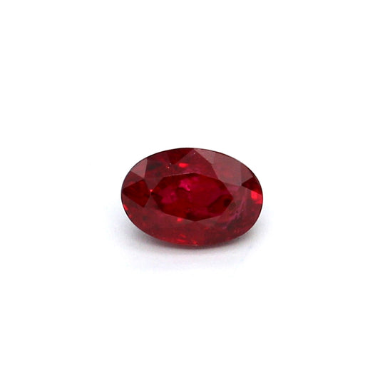 0.61ct Oval Ruby, Heated, Thailand - 5.96 x 4.08 x 2.90mm