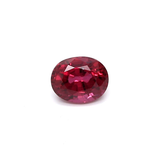 0.64ct Oval Ruby, Heated, Thailand - 5.42 x 4.31 x 3.18mm