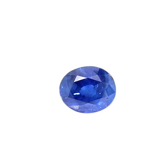 0.65ct Oval Sapphire, Heated, Basaltic - 5.69 x 4.69 x 2.95mm