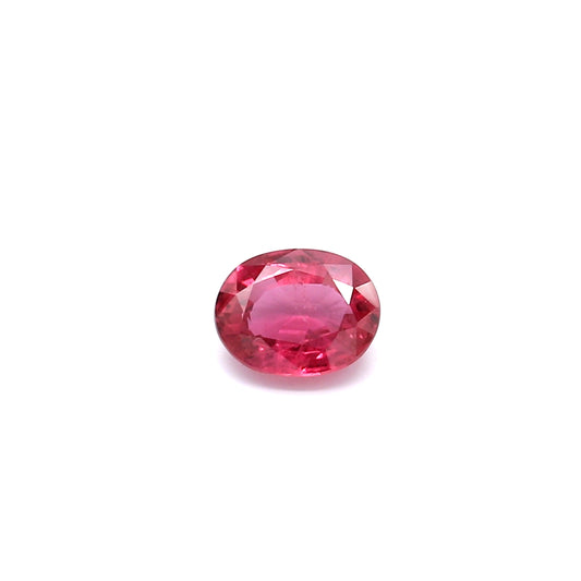 0.68ct Oval Ruby, Heated, Thailand - 6.05 x 4.80 x 2.55mm