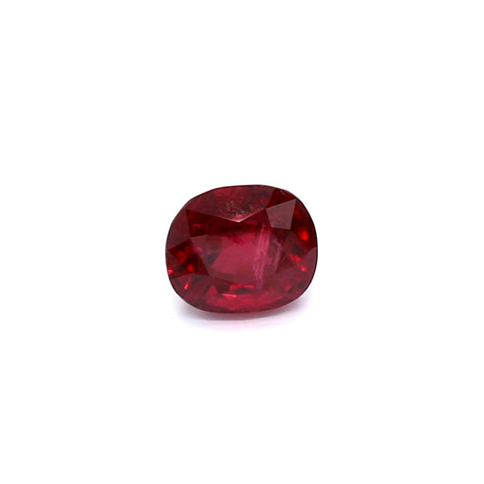 0.72ct Cushion Ruby, Heated, Thailand - 5.20 x 4.44 x 3.61mm