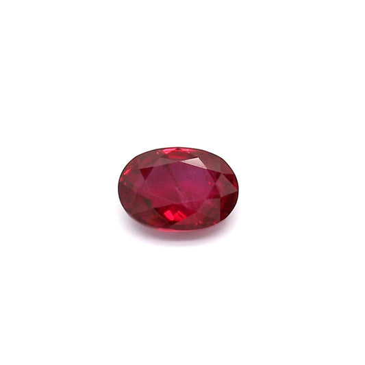 0.73ct Oval Ruby, H(a), Thailand - 6.08 x 4.61 x 2.56mm