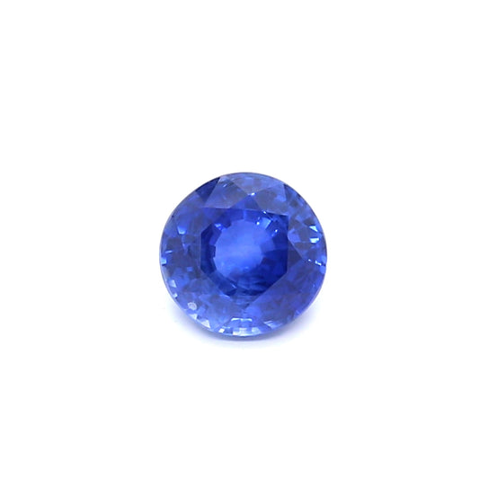 0.76ct Round Sapphire, Heated, Sri Lanka - 5.19 - 5.33 x 3.31mm