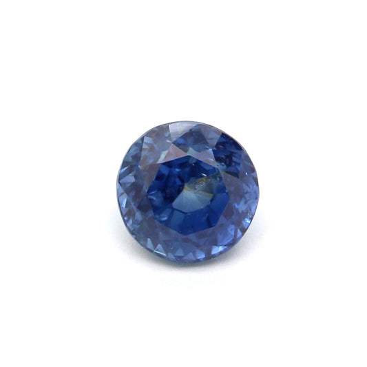 0.77ct Round Sapphire, Heated, Basaltic - 4.86 - 4.94 x 4.00mm