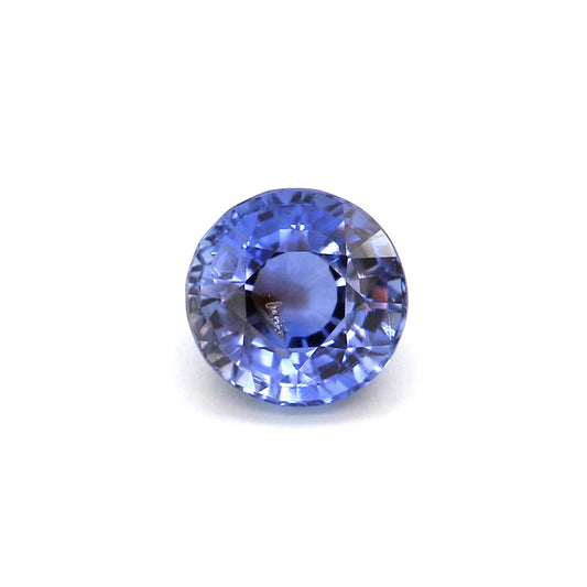 0.79ct Round Sapphire, Heated, Madagascar - 5.08 - 5.19 x 3.53mm