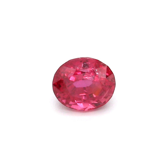 0.79ct Oval Ruby, Heated, Thailand - 5.19 x 4.47 x 3.92mm