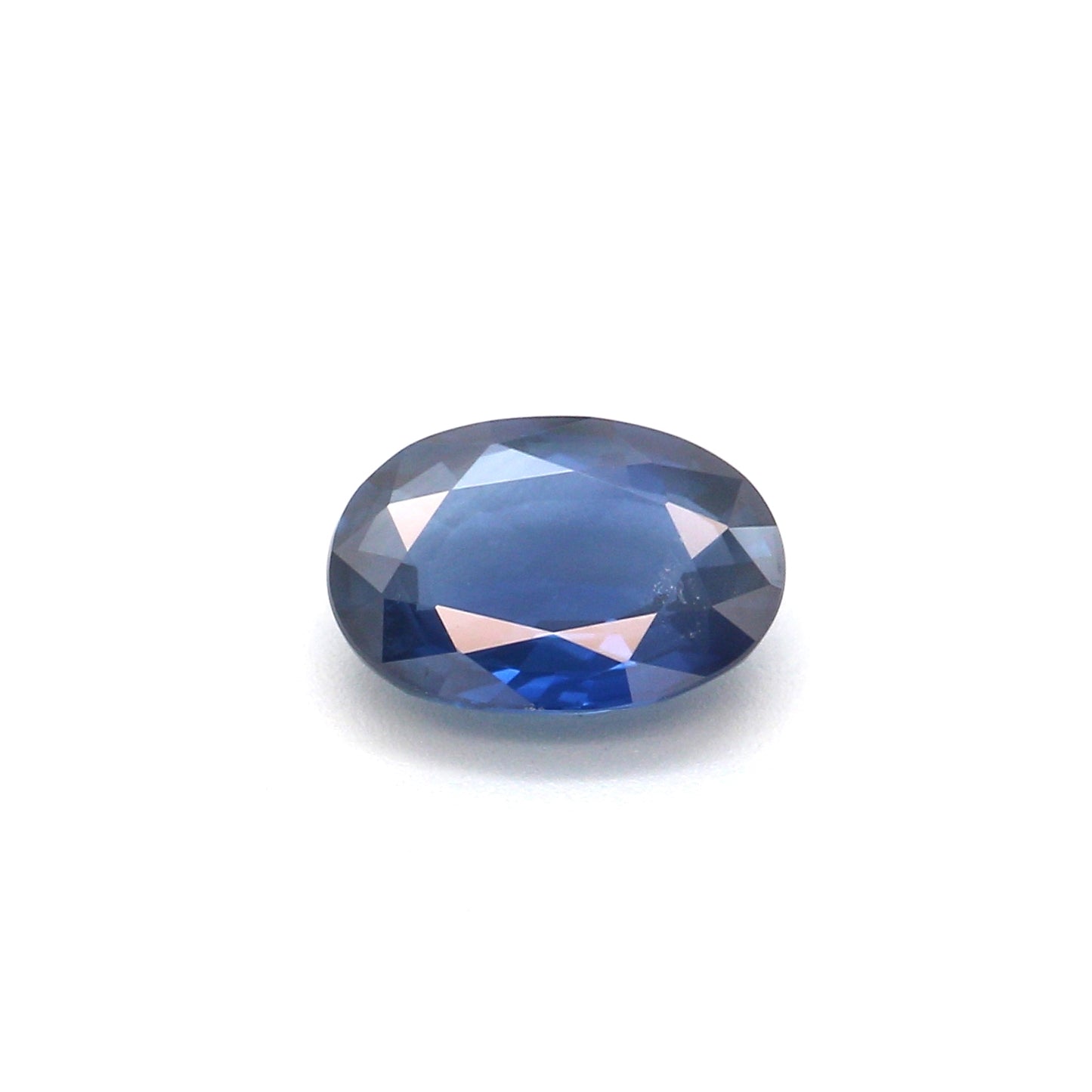 0.82ct Oval Sapphire, Heated, Basaltic - 6.88 x 4.81 x 2.50mm