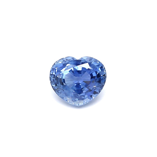 0.85ct Heart Shape Sapphire, Heated, Madagascar - 5.01 x 5.73 x 3.44mm