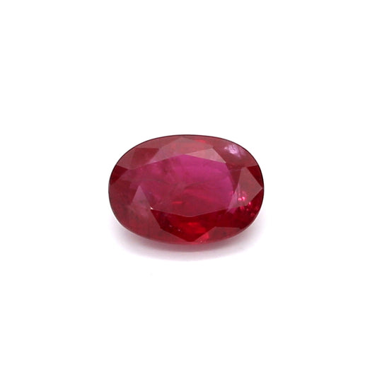 0.92ct Oval Ruby, H(b), Madagascar - 6.87 x 5.01 x 2.66mm