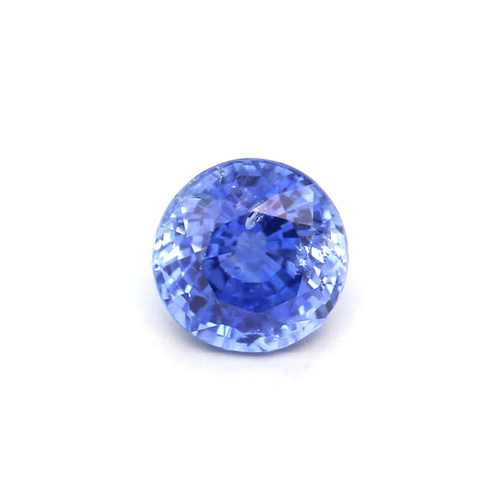 0.98ct Round Sapphire, Heated, Sri Lanka - 5.49 - 5.55 x 3.94mm