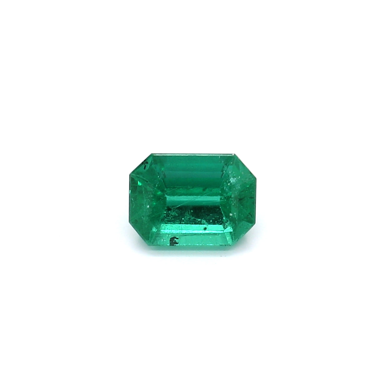 1.05ct Octagon Emerald, Minor Oil, Zimbabwe - 7.16 x 5.24 x 4.01mm