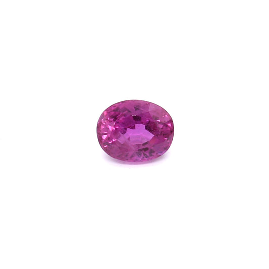 1.05ct Pinkish Purple, Oval Sapphire, Heated, Madagascar - 6.33 x 5.18 x 3.70mm