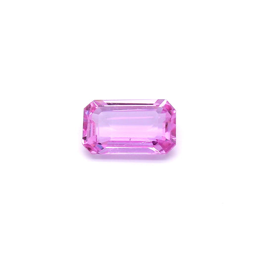 1.07ct Pink, Octagon Sapphire, Heated, Madagascar - 7.74 x 4.71 x 2.54mm