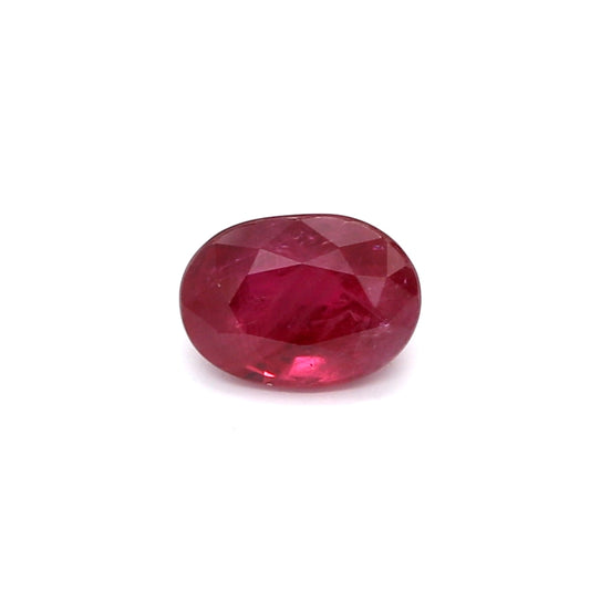 1.12ct Oval Ruby, H(b), Madagascar - 6.83 x 4.94 x 3.78mm