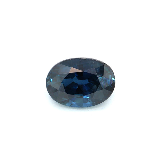 1.20ct Oval Sapphire, Heated, Basaltic - 6.93 x 5.02 x 3.93mm