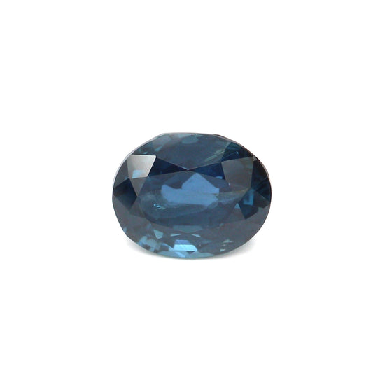 1.21ct Greenish Blue, Oval Sapphire, No Heat, Australia - 6.67 x 5.32 x 3.95mm