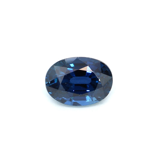 1.24ct Oval Sapphire, Heated, Basaltic - 6.92 x 5.02 x 3.92mm