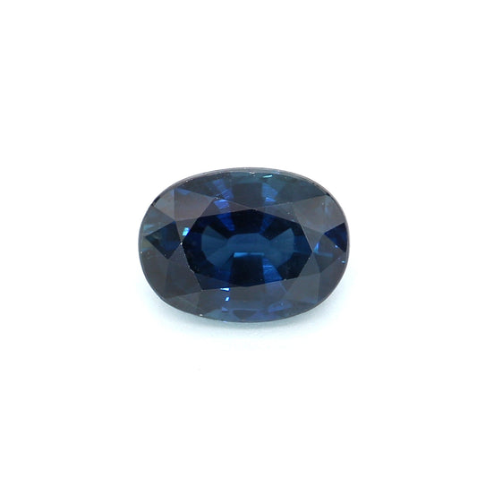 1.24ct Oval Sapphire, Heated, Basaltic - 7.03 x 5.19 x 3.80mm