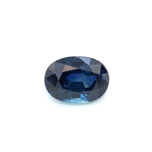 1.26ct Oval Sapphire, Heated, Basaltic - 7.03 x 5.16 x 3.86mm