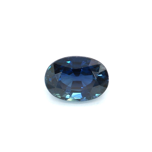 1.28ct Oval Sapphire, Heated, Basaltic - 6.95 x 4.99 x 4.04mm