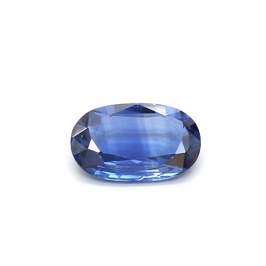 1.28ct Oval Sapphire, Heated, Basaltic - 9.00 x 5.52 x 2.54mm