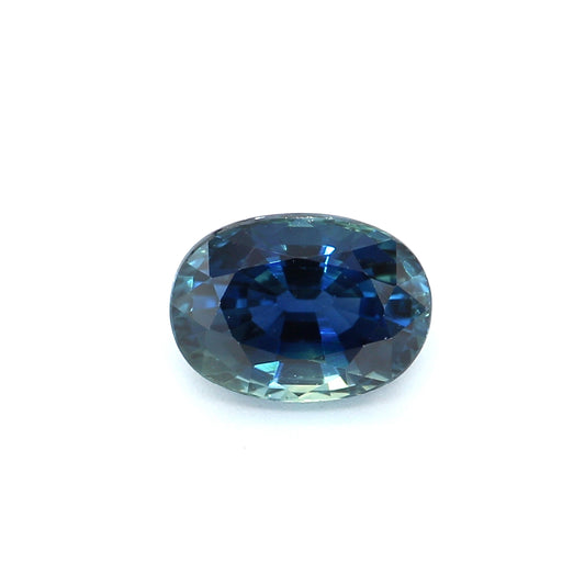 1.30ct Oval Sapphire, Heated, Basaltic - 7.09 x 5.14 x 4.04mm