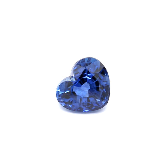 1.34ct Heart Shape Sapphire, Heated, Sri Lanka - 5.83 x 6.87 x 4.17mm