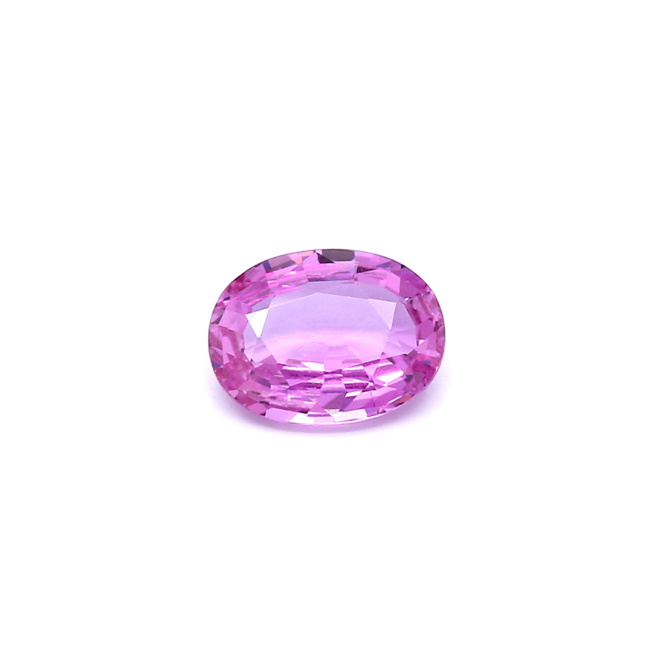 1.35ct Purplish Pink, Oval Sapphire, Heated, Madagascar - 8.08 x 6.14 x 2.88mm