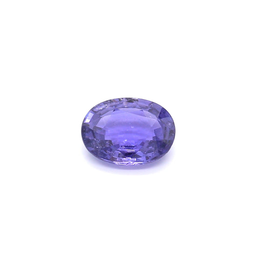 1.39ct Bluish Purple, Oval Sapphire, Heated, Sri Lanka - 7.96 x 5.99 x 3.05mm