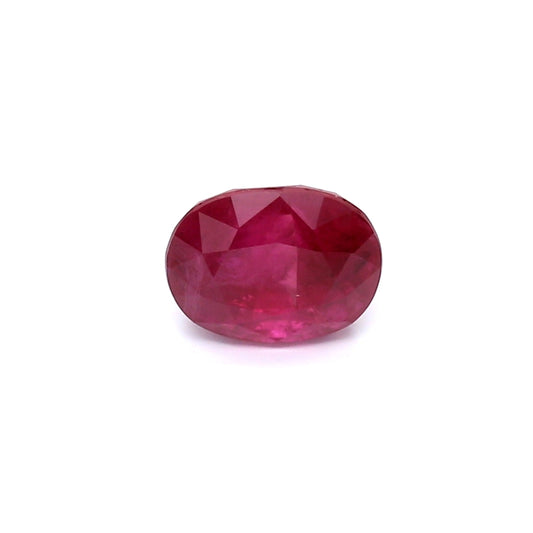 1.45ct Oval Ruby, H(b), Thailand - 6.73 x 5.21 x 4.81mm