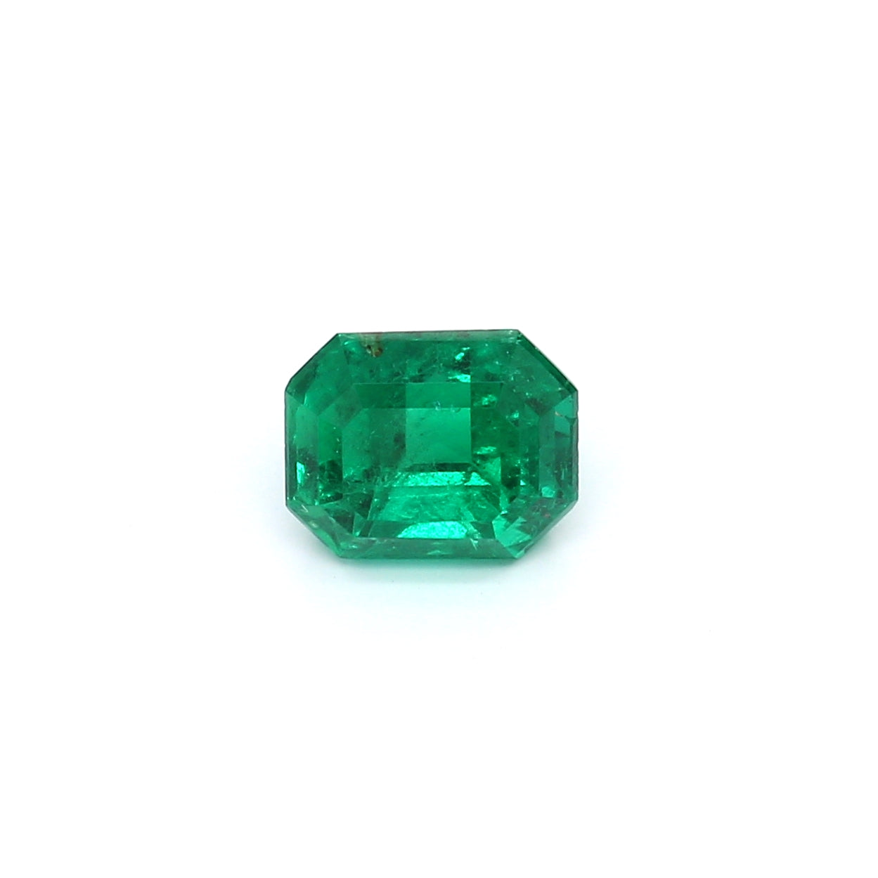 1.53ct Octagon Emerald, Minor Oil, Colombia - 7.32 x 6.03 x 5.30mm