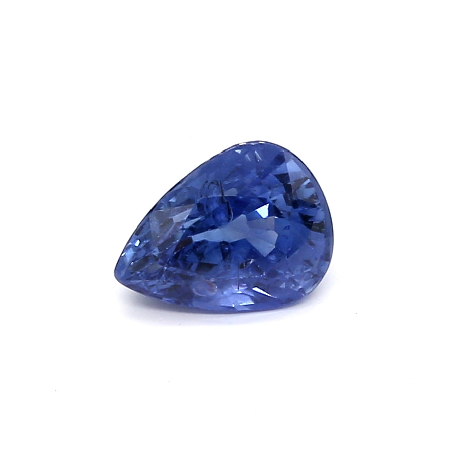 1.53ct Pear Shape Sapphire, Heated, Madagascar - 7.86 x 5.98 x 4.46mm