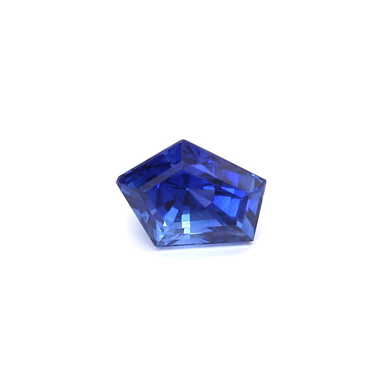 1.55ct Shield Sapphire, Heated, Sri Lanka - 7.57 x 5.82 x 4.99mm