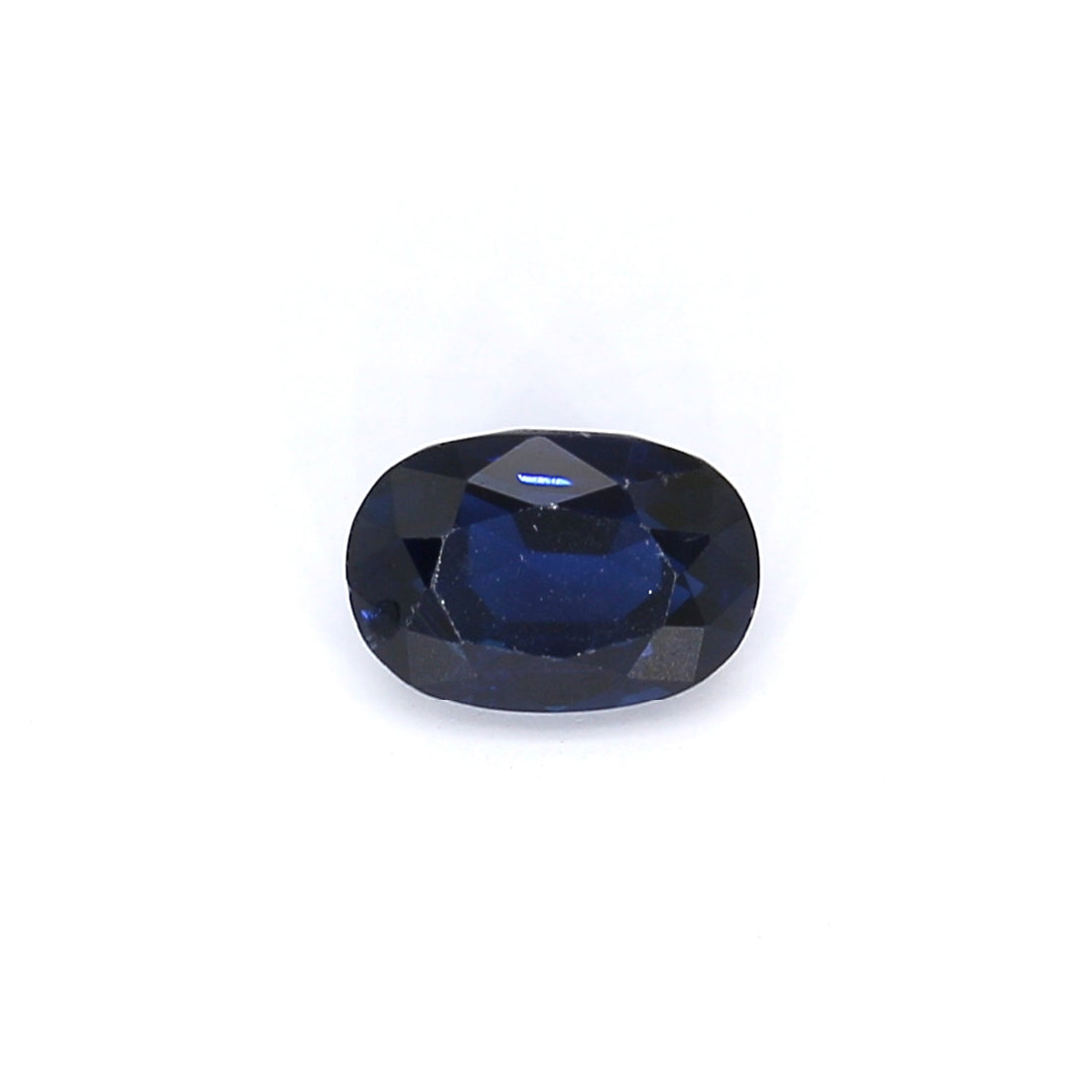 1.58ct Oval Sapphire, Heated, Basaltic - 7.30 x 5.09 x 4.18mm