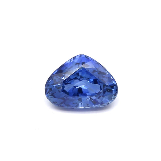 1.63ct Pear Shape Sapphire, Heated, Madagascar - 5.92 x 7.99 x 4.35mm