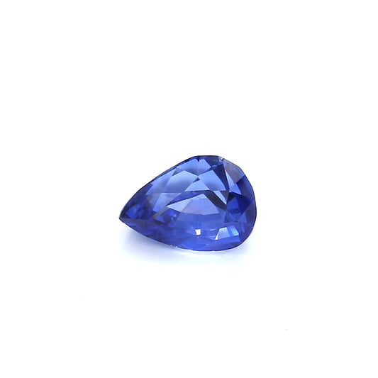 1.73ct Pear Shape Sapphire, Heated, Sri Lanka - 7.72 x 5.65 x 5.23mm