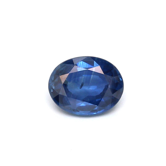 1.73ct Oval Sapphire, Heated, Basaltic - 8.33 x 6.54 x 3.27mm