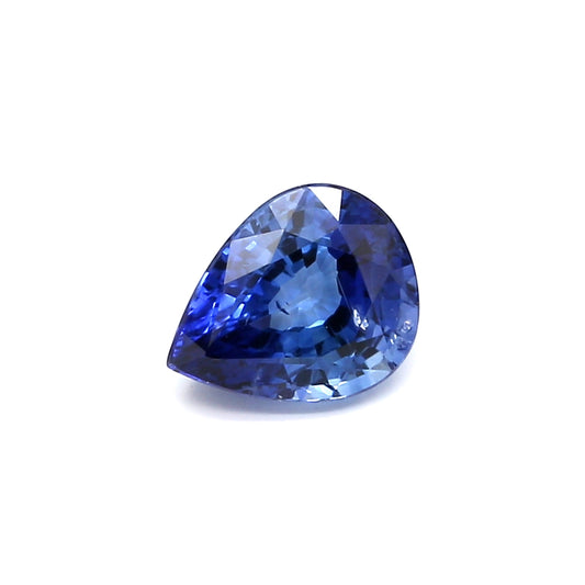 1.75ct Pear Shape Sapphire, Heated, Madagascar - 8.03 x 6.48 x 4.35mm