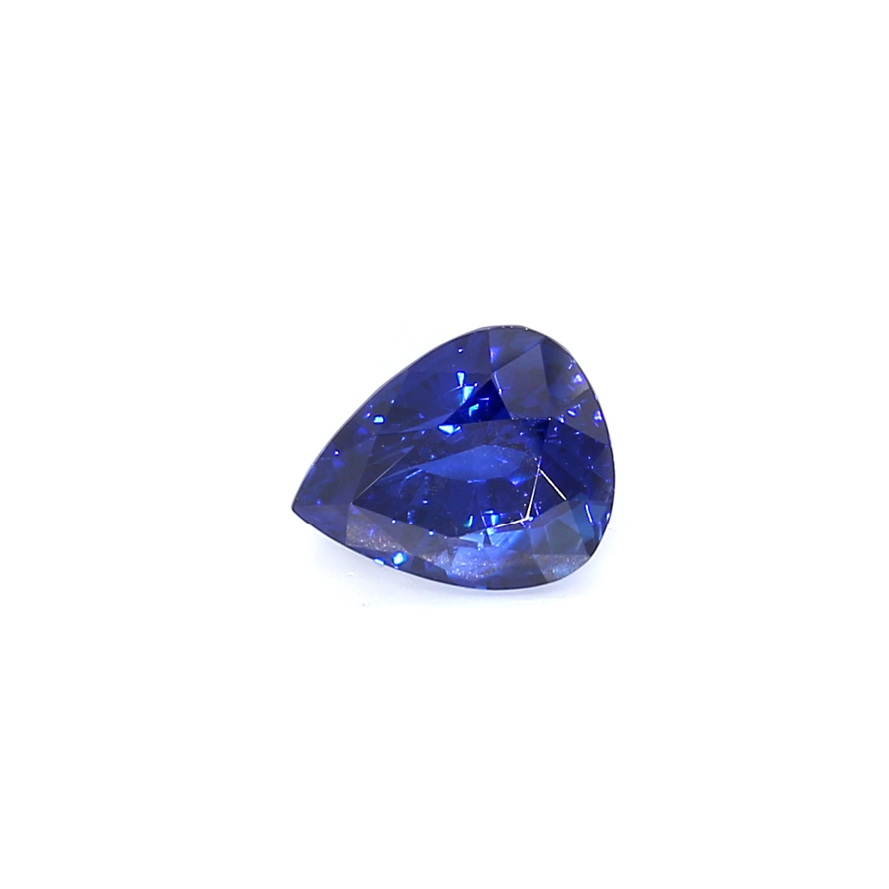 3.84ct Pear Shape Sapphire Pair, Heated, Sri Lanka - 7.80 x 6.33mm