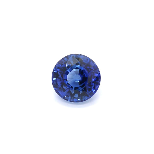 1.76ct Round Sapphire, Heated, Sri Lanka - 6.86 x 6.92 x 4.59mm