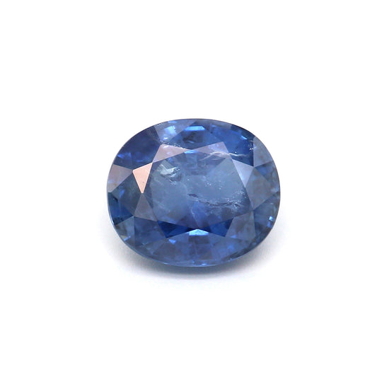 1.86ct Oval Sapphire, Heated, Thailand - 7.80 x 6.72 x 4.12mm