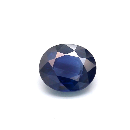 1.87ct Oval Sapphire, Heated, Basaltic - 8.13 x 7.03 x 3.78mm