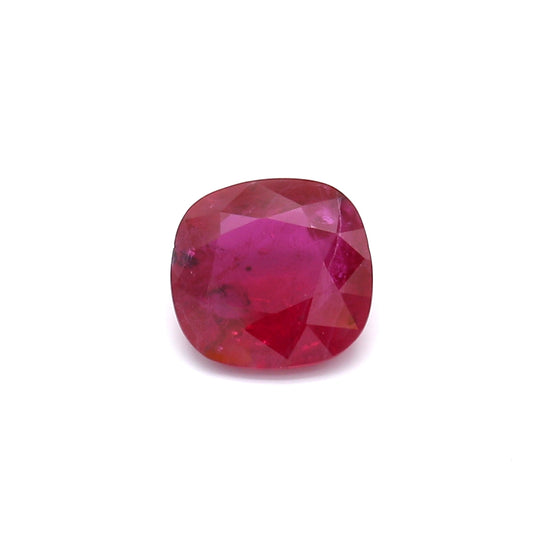 1.92ct Cushion Ruby, H(b), Thailand - 7.95 x 7.72 x 3.47mm