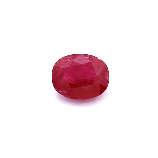 1.93ct Cushion Ruby, H(a), East Africa - 7.93 x 6.35 x 4.22mm