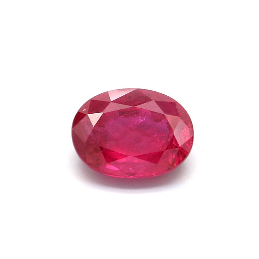 1.95ct Oval Ruby, H(b), Madagascar - 8.04 x 5.99 x 4.02mm